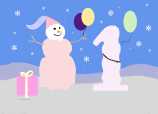 Snow Girl Birthday...