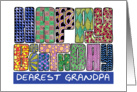 Zendoodle - Happy Birthday, Dearest Grandpa card