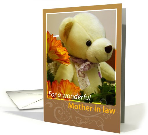 For my wonderful mother in law card (510560)