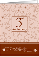 3rd Anniversary...