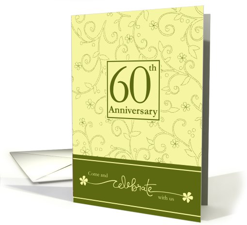 60h Anniversary Invitation card (589250)