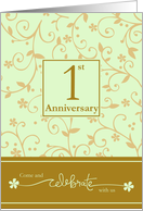 1st Anniversary...