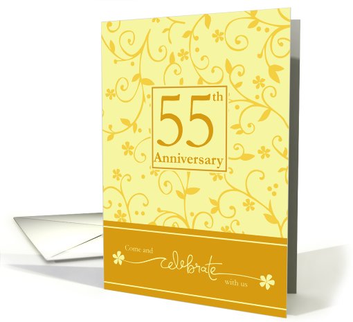 55th Anniversary Invitation card (589288)