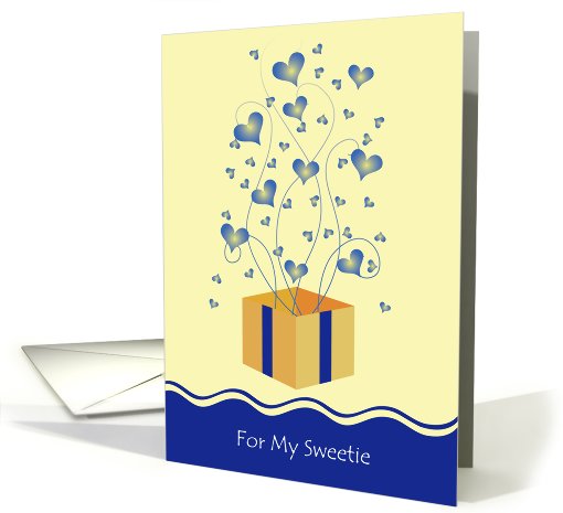 Happy Birthday Sweetie card (589894)
