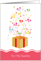 Happy Birthday Sweetie card