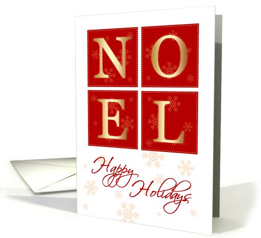 Noel - Happy Holidays card (718093)