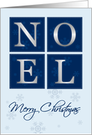 Noel - Merry Christmas card