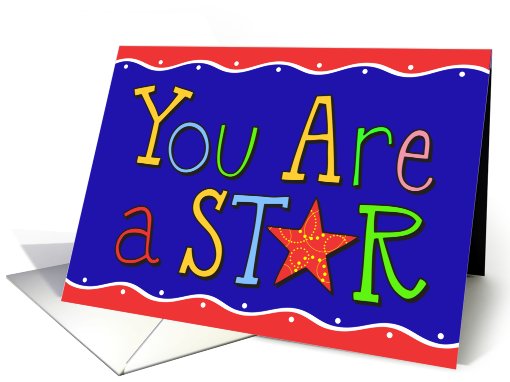 Appreciation - You are a star card (790888)