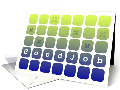 Appreciation - Good Job for Employee card (796034)