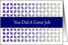 Employee Appreciation - Great Job card
