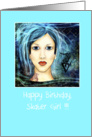 Happy Birthday Skater Girl card