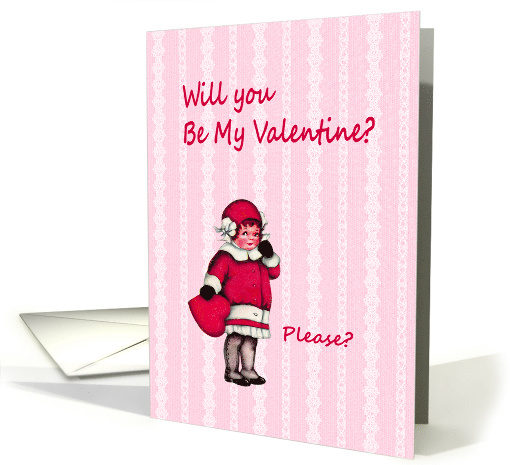 Will you be my valentine? card (1465014)