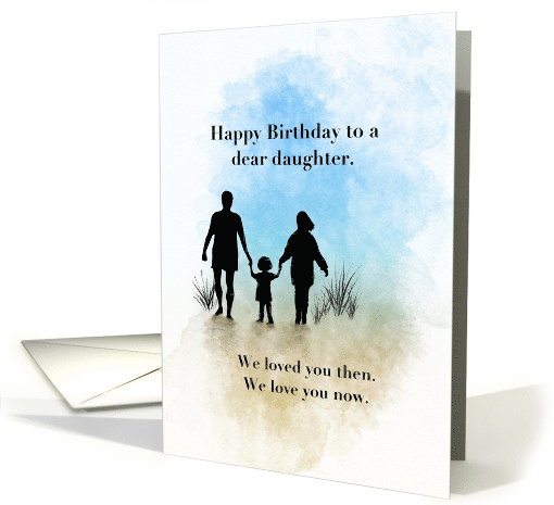 Birthday Adult Estranged Daughter from Parents card (1828224)