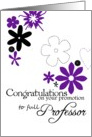 Congratulations on Promotion to full professor card