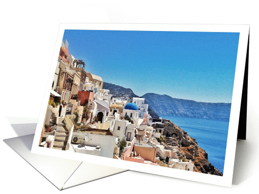 OIA SANTORINI GREECE card (1081550)