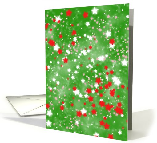 Christmas Stars card (527986)