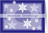 Blue Star Wishes card