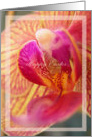 Happy Easter Pink Orchid card