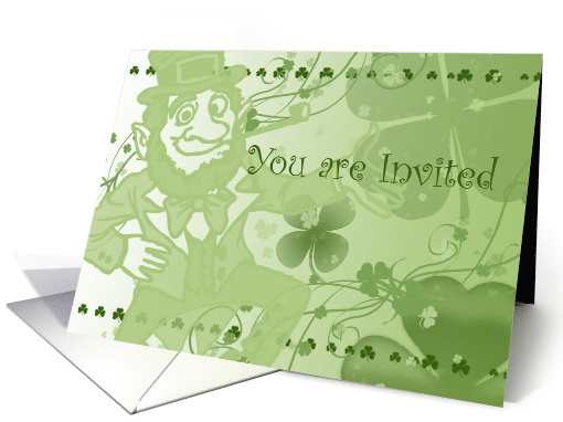 St. Patrick's Party Invites card (577543)