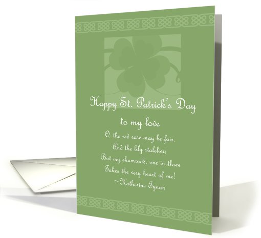 St. Patrick's Love card (577614)