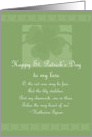 St. Patrick’s Love card