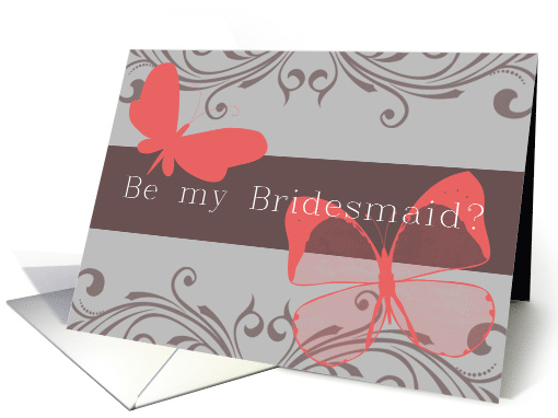 Be My Bridesmaid? card (589048)