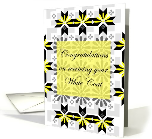 Congratulations White Coat Ceremony Graduate card (629539)