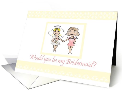 Sweetheart Bridesmaid Invite card (637732)