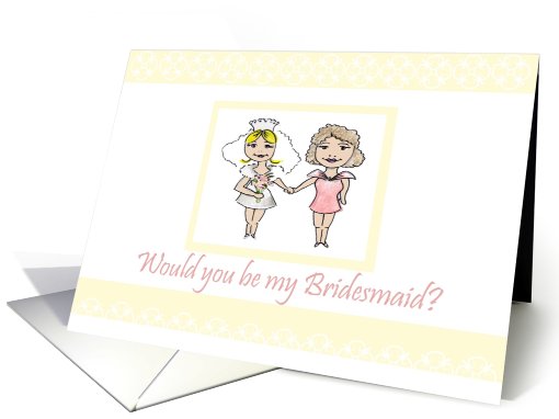 Cousin Bridesmaid Invitation card (639659)