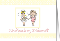 Cousin Bridesmaid Invitation card