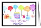 Happy Birthday Mamaw card