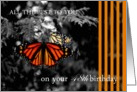 48th Birthday Brother-In-Law Monarch Butterfly card