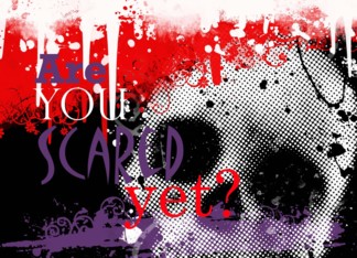 Are you scared yet? Spooky skull For my Mentor