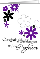 Congratulations on Promotion to full professor card