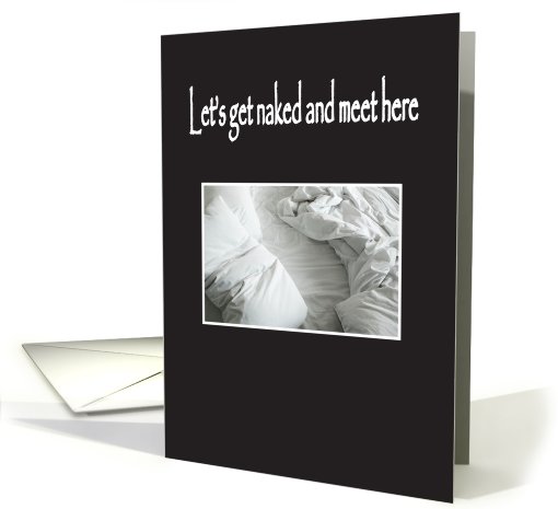 Let's Get Naked... card (503252)