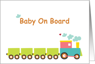 Baby on Board card