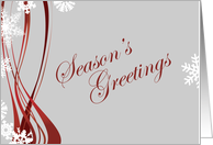 Season’s Greetings card