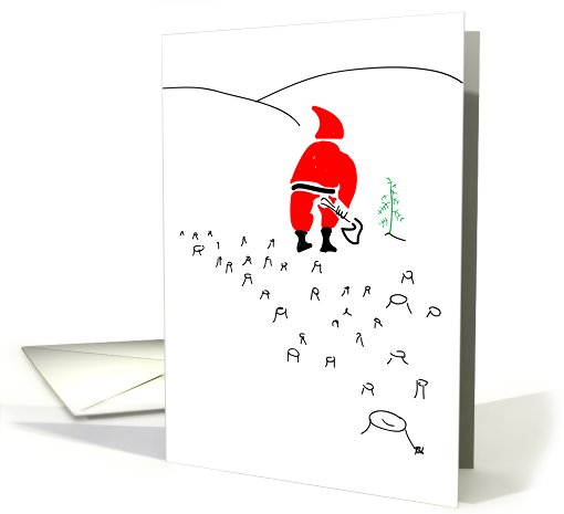 Last Christmas Tree card (511962)