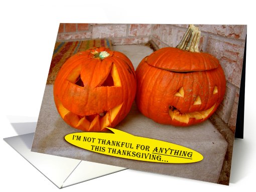 Thanksgiving Crabby Pumpkin Friends card (520483)