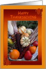 Thanksgiving Colorful Harvest card