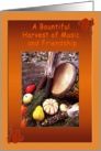 Thanksgiving Harvest Friendship card