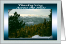 Thanksgiving Across the Miles card