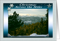 Christmas Across the Miles card