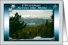 Christmas Across the Miles card