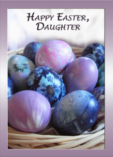 To Daughter Easter...
