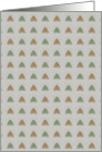 Modern Christmas Trees Pattern card