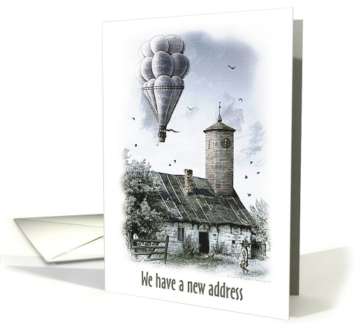 We have a new address - card invitation card (518358)