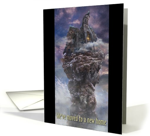 We've moved to a new home - card invitation card (518450)