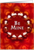 Be Mine Valentine card