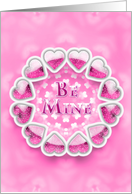 Be Mine Valentine card